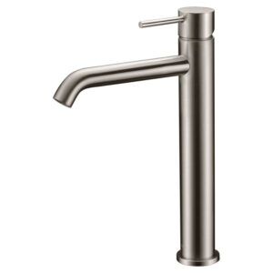 Brushed Nickel Tall Basin Mixer