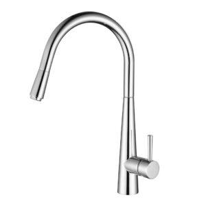 Chrome Pull Out Kitchen Mixer