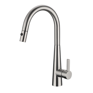 Brushed Nickel Pull Out Kitchen Mixer