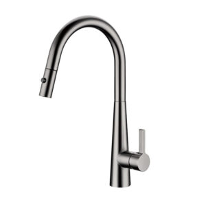 Gun Metal Pull Out Kitchen Mixer