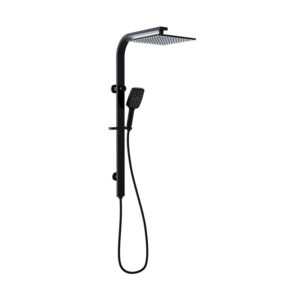 Sando Black Multifunction Shower Rail