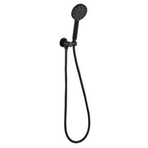 Matte Black Hand Held Shower Rail
